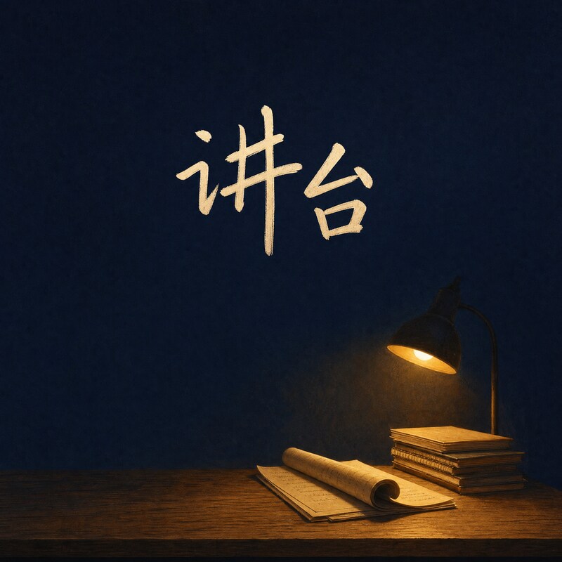 讲台