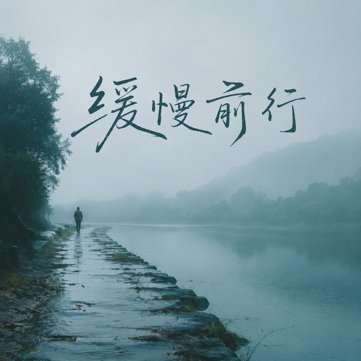 缓慢前行