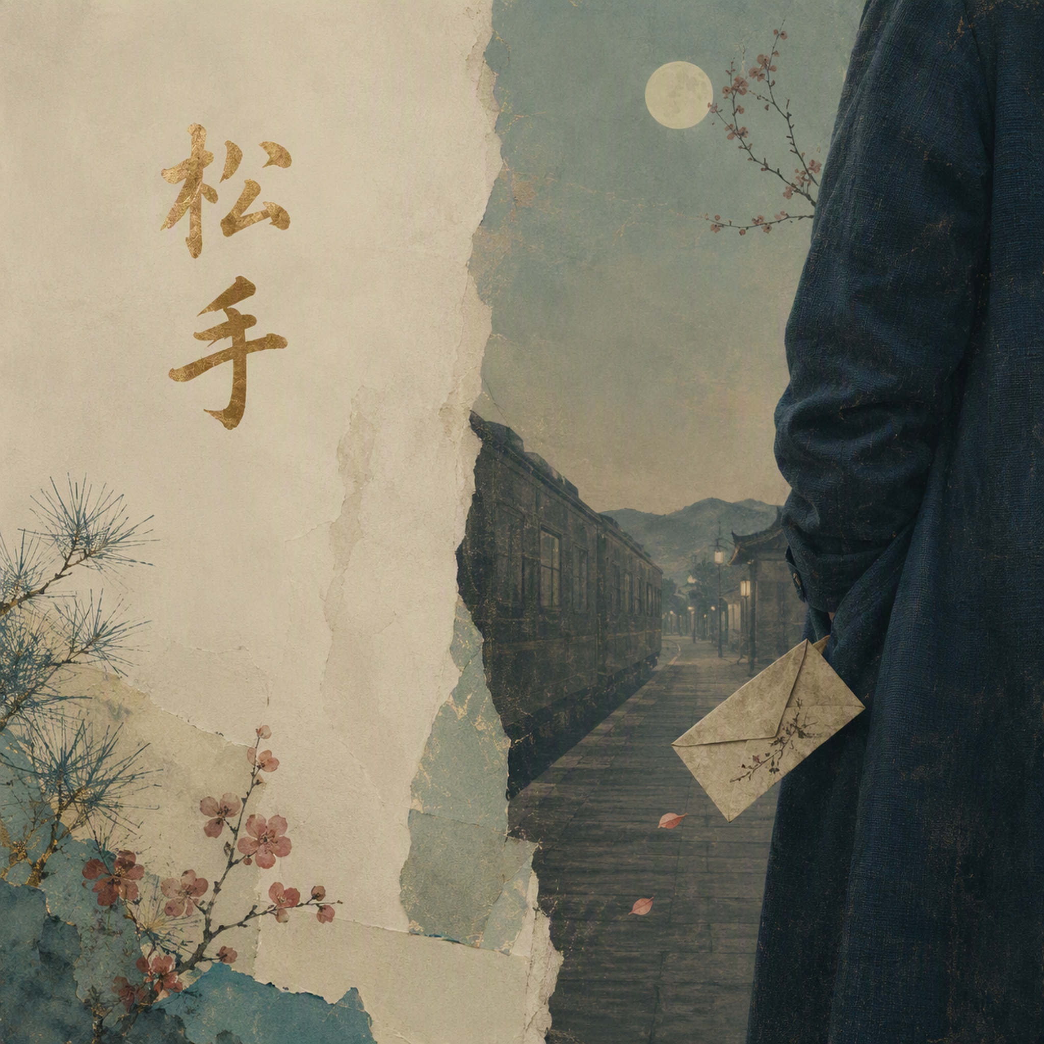 松手
