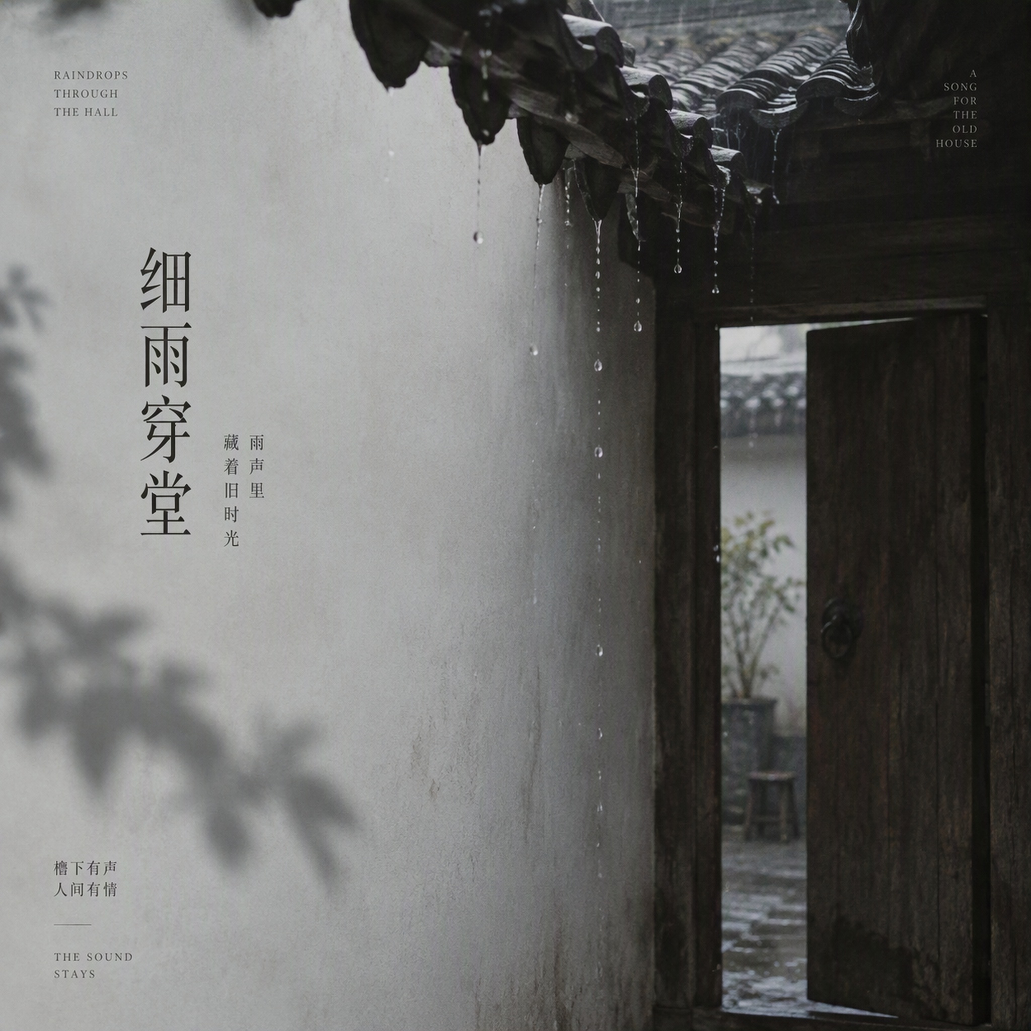 细雨穿堂