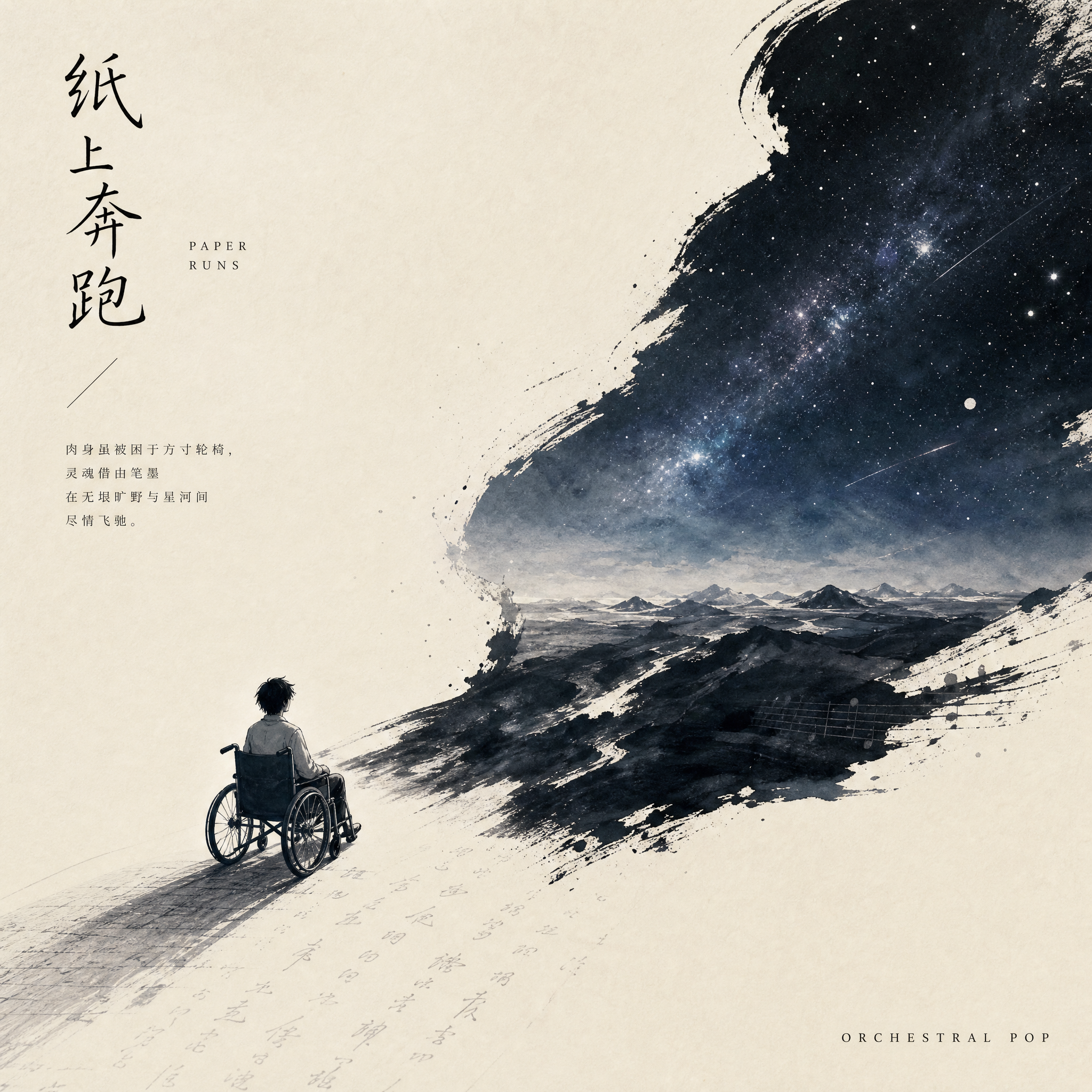 纸上奔跑